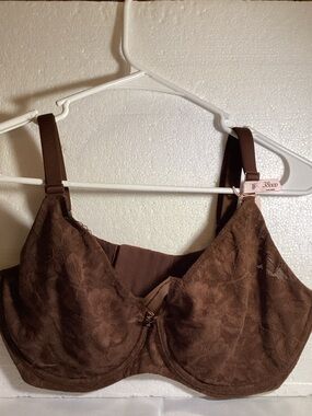 Victoria's Secret Brown Lace Underwire Bra